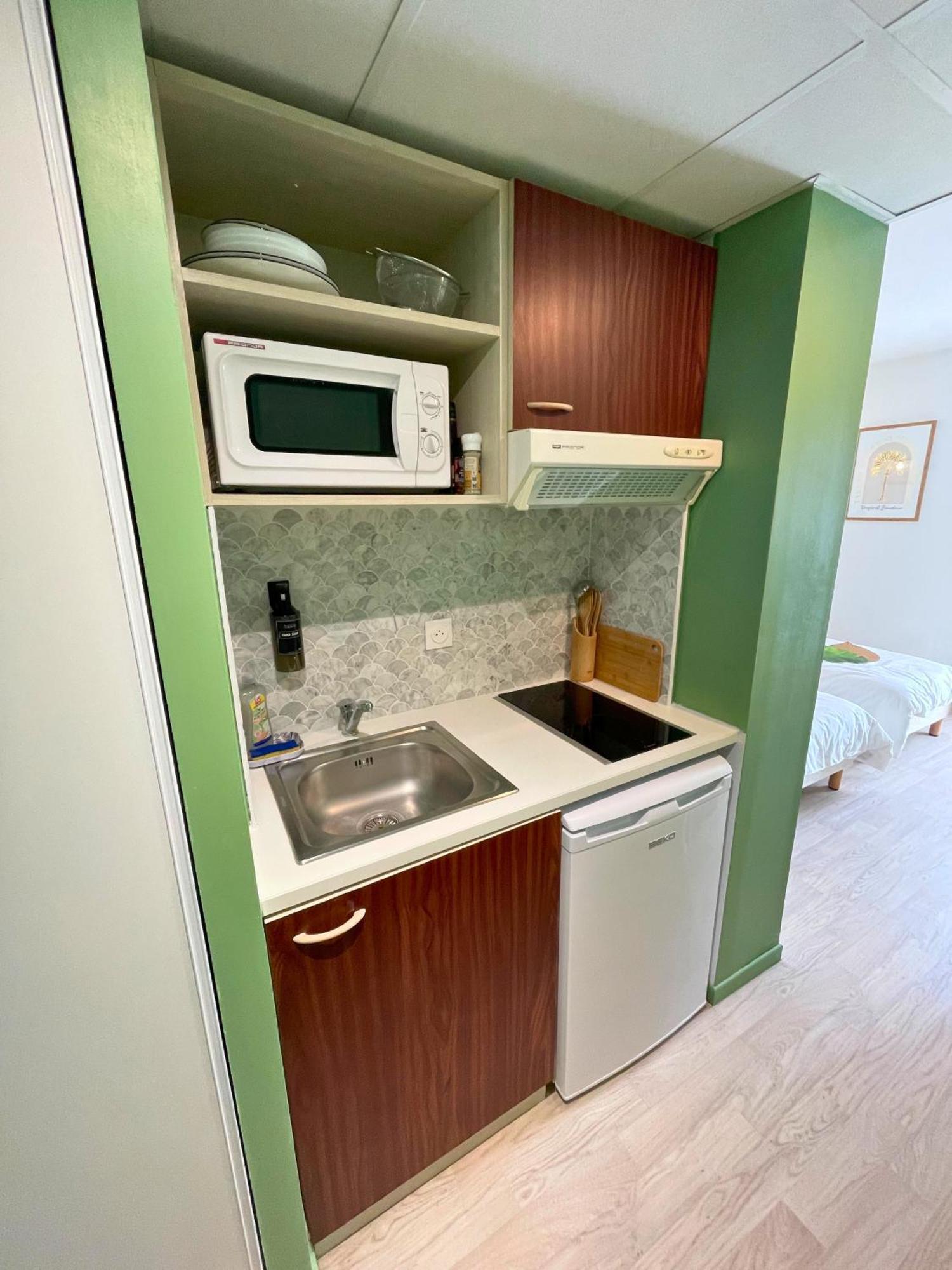 Boudoir - Clim-Wifi-Twin-Gare Apartment Lourdes Bagian luar foto